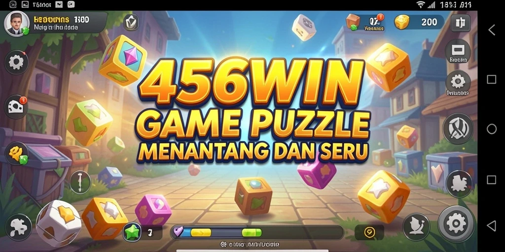 Gameplay menantang di puzzle 456WIN yang seru.
