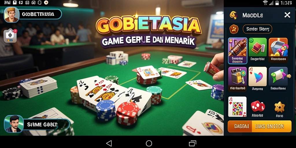 Tampilan gameplay seru GOBETASIA yang penuh tantangan.