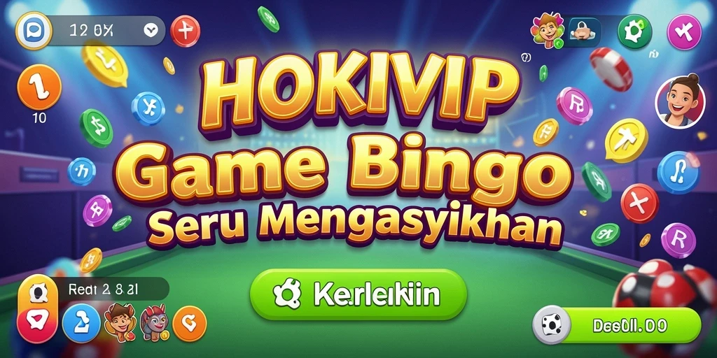 Screenshot gameplay HOKIVIP menampilkan momen seru bermain Bingo.