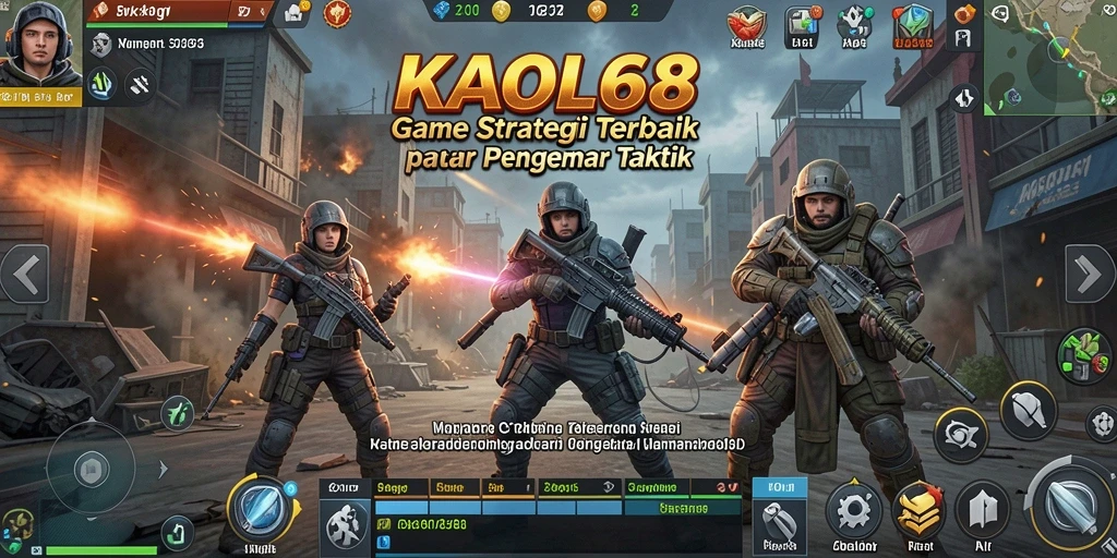 Tampilan gameplay KAOL68 yang menarik dan penuh strategi.
