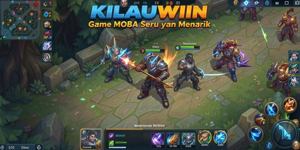 Tampilkan gameplay seru dari KILAUWIN saat pertarungan intens.
