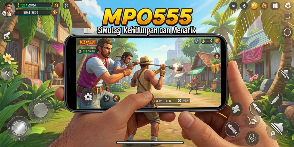 Tampilan utama MPO555 menunjukkan interaksi gameplay yang dinamis dan menarik.