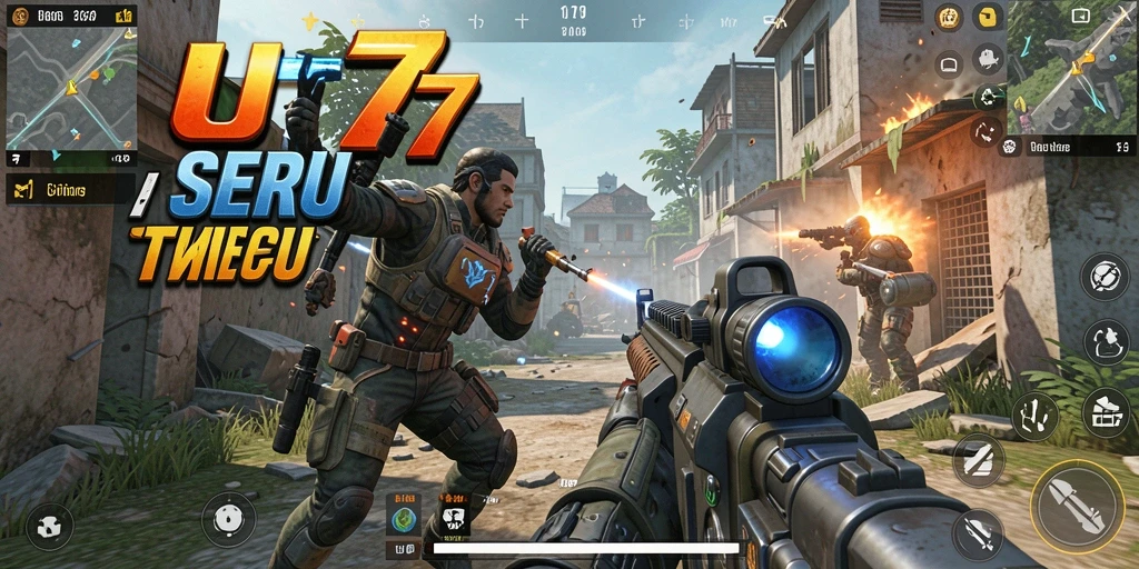 Tampilan screenshot UT77 menampilkan aksi mendebarkan dalam gameplay TPS.